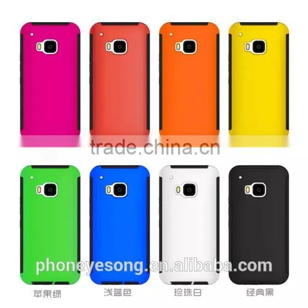 Shenzhen Factory Direct Sale Mobile Accessories 2 in 1 Tpu pc Phone Case for HTC M9 photo-6