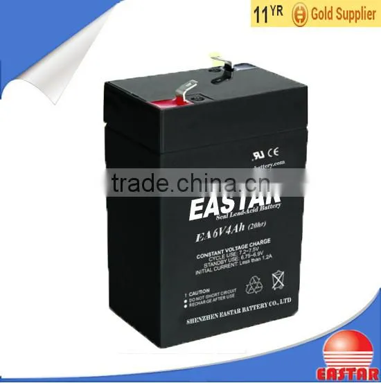 Free Sample 6v 4.5ah Charging Battery With CE Certificate