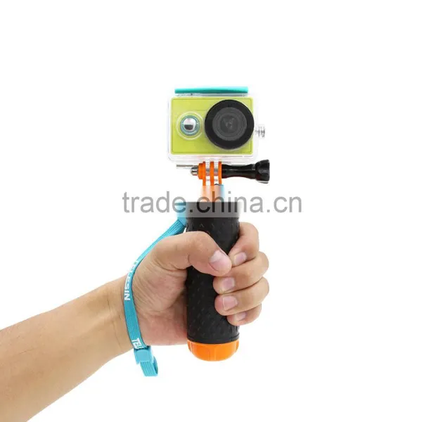 Telesin New Floaty Rubber Grip Monopod Bobber for Go Pro, Xiaomi and SJCAM
