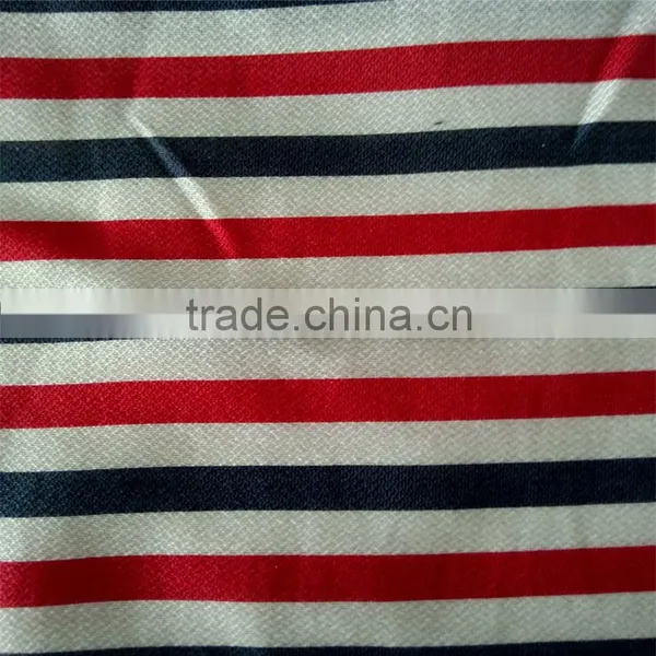 New Fashion Arrival Yard Dyed Woven Fabric Nylon Cotton Tencel Stripe Pattern Fabric