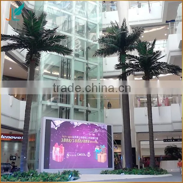 Plastic Fake Artificial Large Coconut Tree for Indoor Decoration photo-5