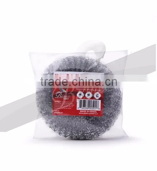 Galvanized Wire Mesh Scourer / Metal Scourer for Heavy Duty Cleaning