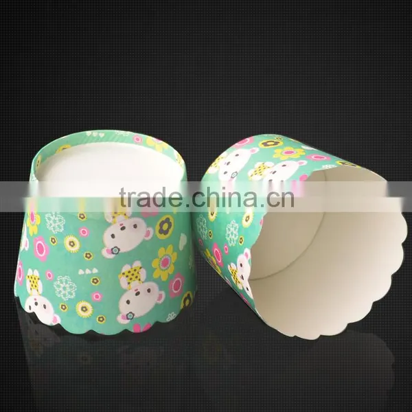 JM147 BAKEST High Temperature Resistance Medium Bear Pattern High Quality Baking Cake Paper Cups photo-5