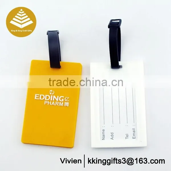 Custom Luggage Tag Soft Pvc Luggage Tag Wholesale photo-3