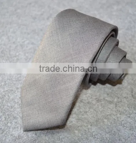 Checked 100% Plain Cotton Ties Business Wedding Party Ties photo-4