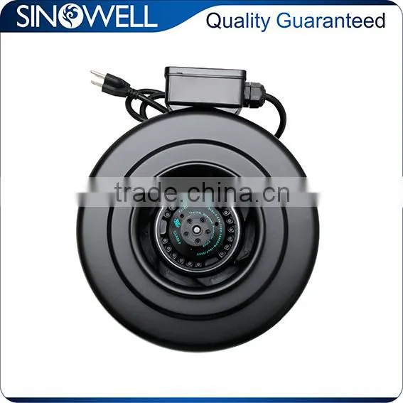China Reliable Manufacturer GreenHouse Hydroponic Inline Centrifugal Ventilation Exhaust Duct Fan photo-3