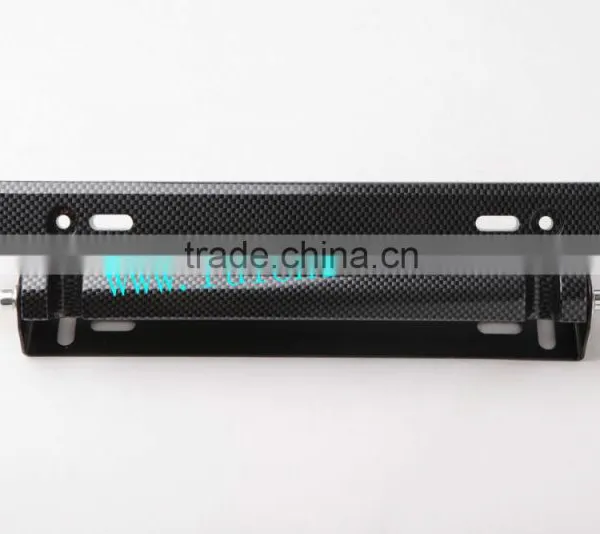 China Manufacture Decorative Universal Custom Carbon Fiber License Plate Frame