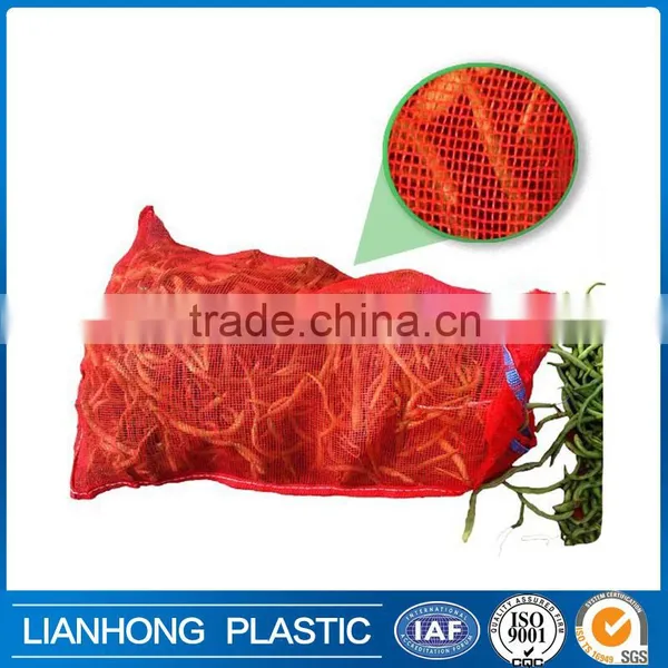 Plastic Manufacturer Customized Mesh Bag For Vegetables Package photo-5