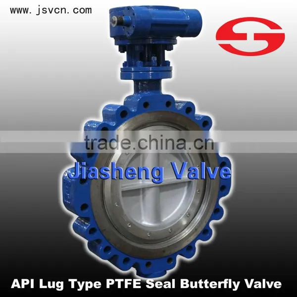 Wenzhou Lug PTFE Seal Butterfly Valve