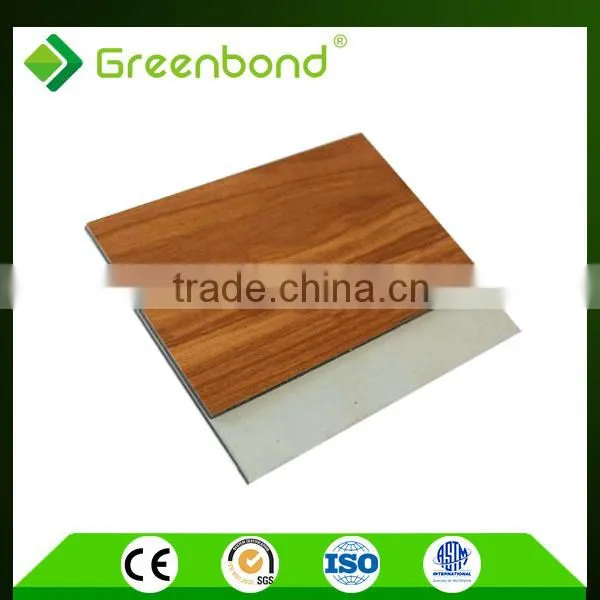 Greenbond WOOD VEINED 6mm External Cladding Acp Laminated Panel photo-5