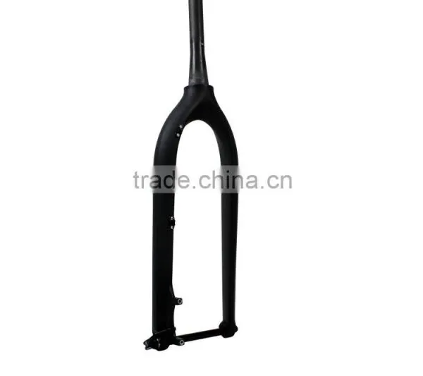 Full Carbon Fiber 150mm Spacing 650b MTB Fork 26er/29er MTB Fat Bike Fork, Rigid 26er Carbon Fat Bike Fork photo-3