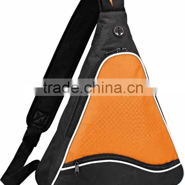 Fashion Sling Bag 600D Polyester With Rubber Logo photo-4