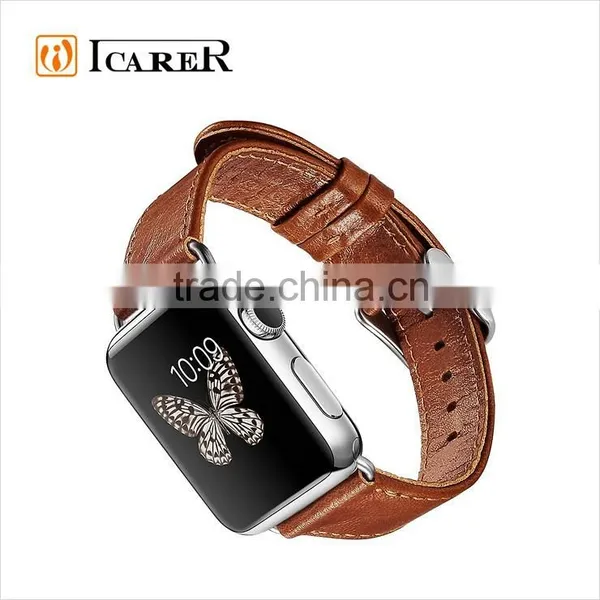 ICARER Luxury Leather For Apple Watch Band Most Popular photo-3