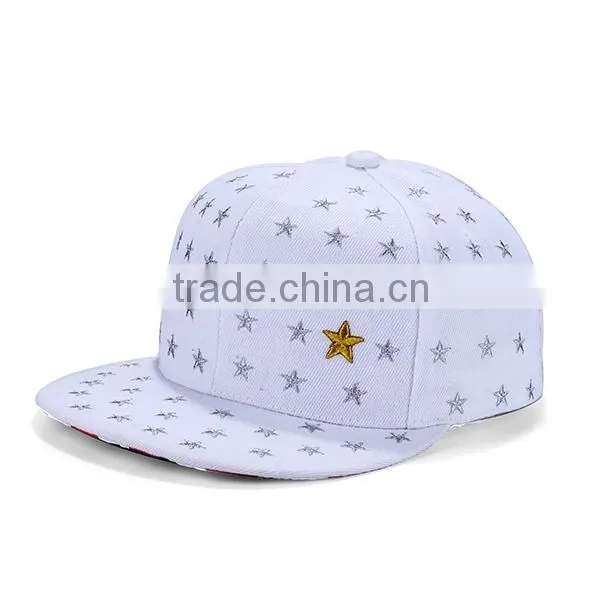6-Panel Hat Panel Style And Plain Pattern Cheap Custom Embroidery Flat Brim Snapback Cap Quality Choice photo-3