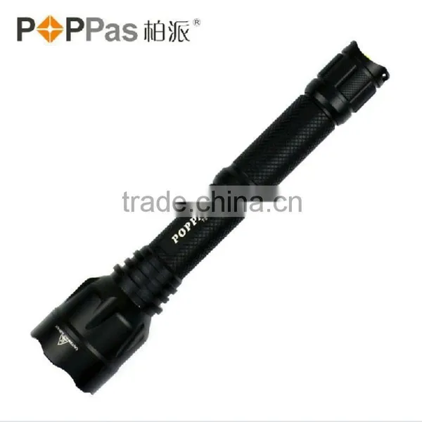 F2 IPX7 Waterproofing XM-L T6 LED 18650 Battery Aluminum Defend High Power Led Torch Black Light Torch photo-5