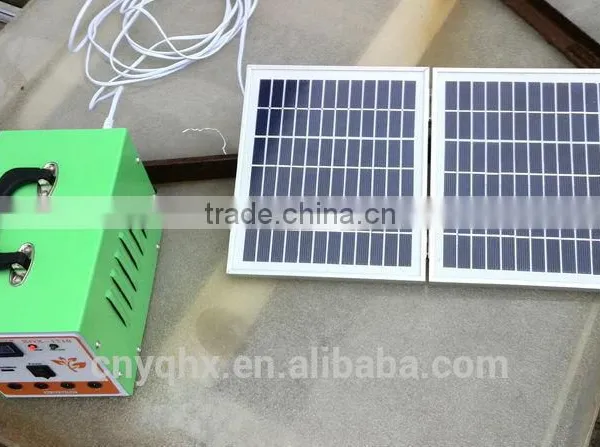 China 10watt 12v dc Solar Energy Lighing System for Home Whole House photo-5