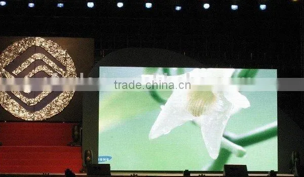 New product p6 indoor rental see through led display flexible