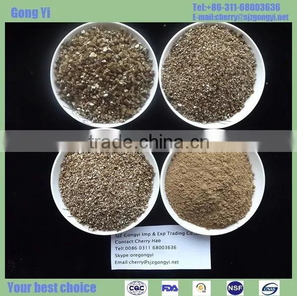 Expanded Vermiculite for Heat Preservation Heat Insulation, Sound-absorbing Material Use photo-4