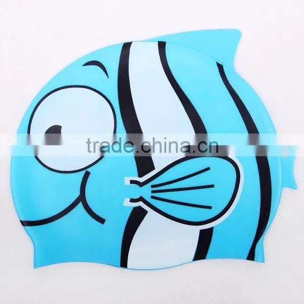 Printing Factory Price Design Your Own Swim Cap for Promotion High Quality Soft Swim Caps Silicon Swim Cap Promotional photo-5