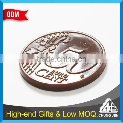 Wholesale Bulk Custom Plastic Supermarket Blank Trolley Coin Token photo-2