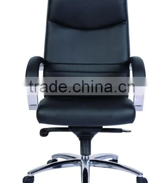 PU Leather Chromed Armrest and Base Executive Office Chair AGS-6018