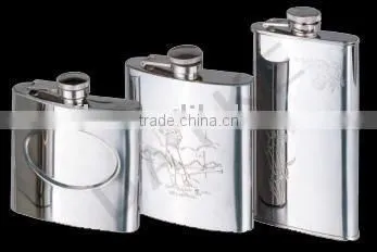 Hip Flask,logo Stainless Steel Hip Flask