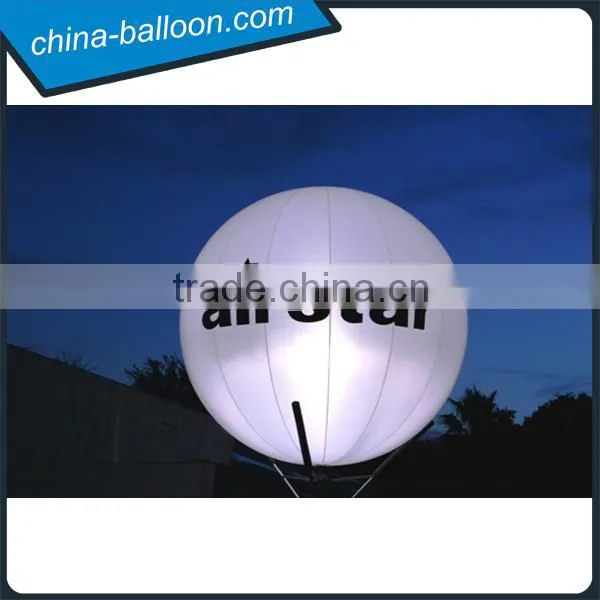 Lighting Inflatable Helium Balloon,giant Inflatable Balloon With Brand,floating Inflatable Air Balloon for Advertising
