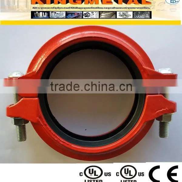 Casting Ductile Iron Grooved Fittings Rigid Coupling photo-4