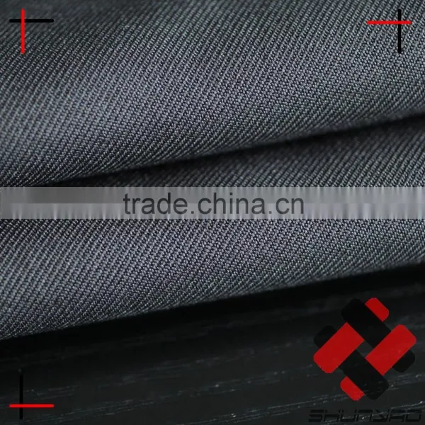 DTY Heavy Polyester Twill Woven Gabardine Fabric for Garment and Bags photo-2