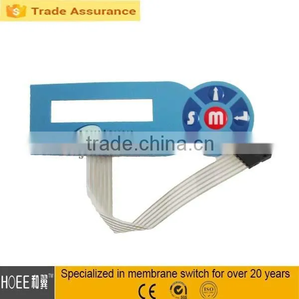 China Custom High Quality Screen Printing Home Appliance Application and Poly Dome Touch Membrane Keypad Switch photo-2