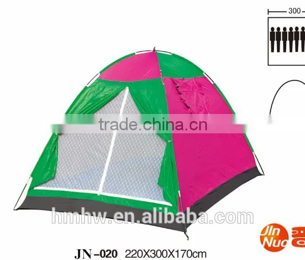 10 Person Single Layer 8.5mm Fiberglass Pole Travel Tent photo-5