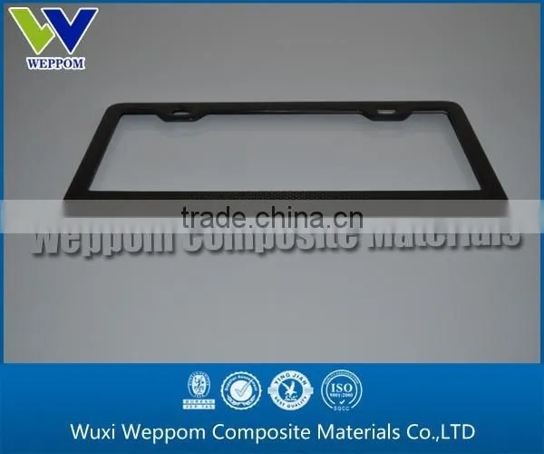 Welcome Custom,Unique CFRP License Plate Frame(1K 3K 6K) photo-3