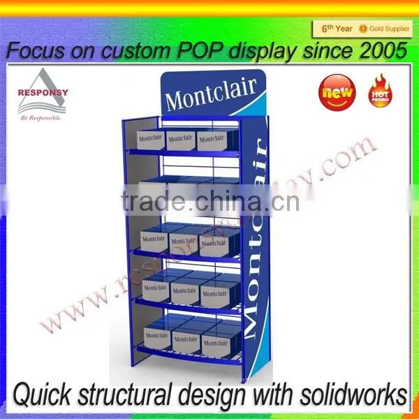 Heavy Duty Style Supermarket Rack Wood&metal Grocery Store Display Racks photo-2