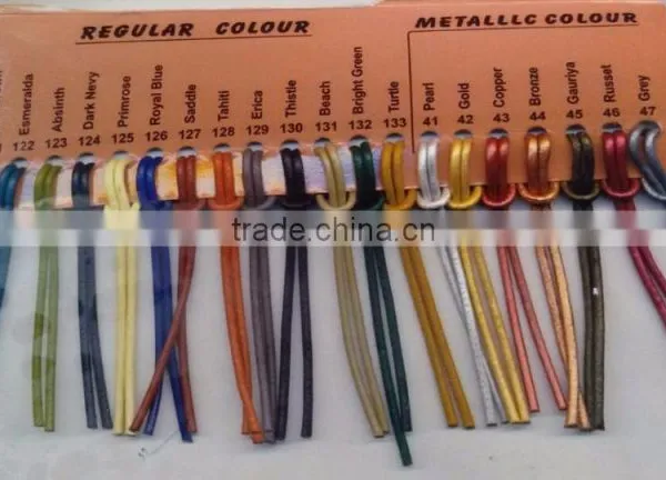 2.5mm Round Leather Cord From BORG EXPORT photo-4