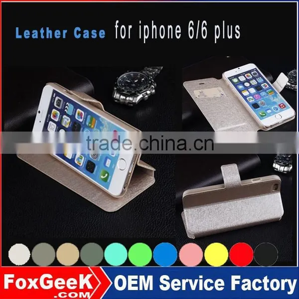 New Arrival Cellphone Case for Iphone6 Leather Case for Iphone 6s , PU Tablet Case Cover for Iphone 7 Popular Selling in Alibab
