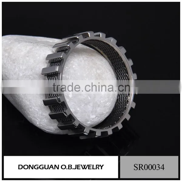 Stainless Steel Mens Ring /Fashion Gay Men Ring Jewelry photo-2