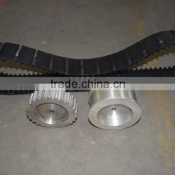 Hot Sale Small Roboat Rubber Tracks and Wheels
