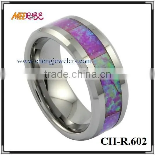 IP Black Turkish Opal Rings,light Blue Opal Rings,mystic Opal Ring in Wedding Jewelry photo-5