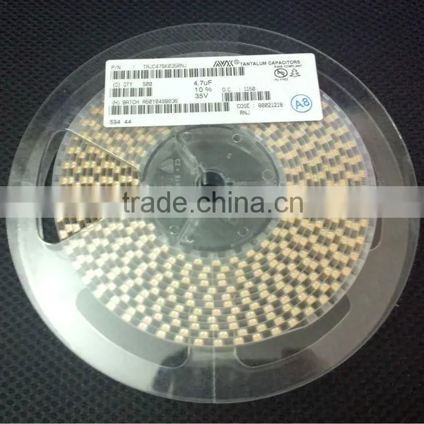 4.7uf 35V Smd Tantalum Capacitor/ Chip Tantalum Capacitor