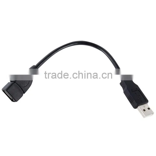 2016 New Arrival USB 2.0 A Male to A Female Extension Extender Black Cable photo-3