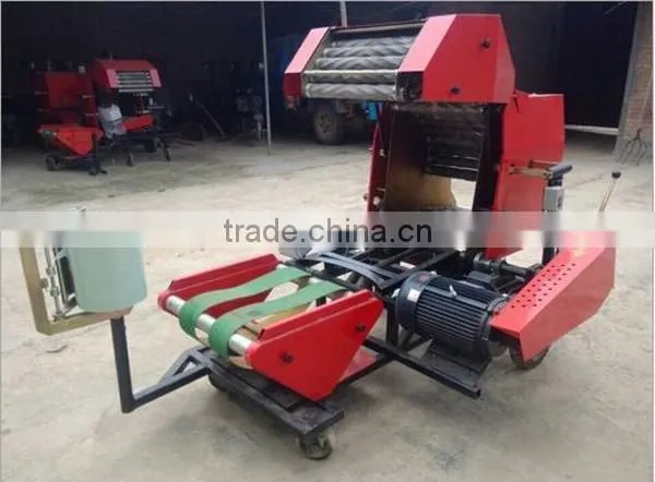 Fully Stocked Hay Grass Straw Silage Alfalfa Available Hay Bale Compress Baler Machine Made in China photo-3