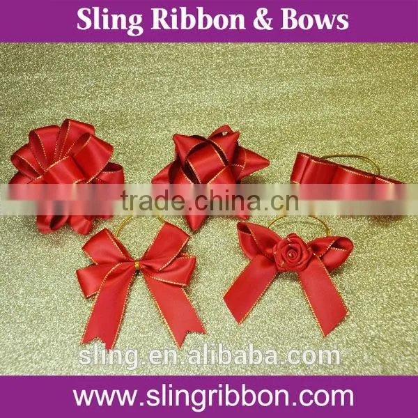 Wholesale Satin Gift Packaging Ribbon Bow photo-2