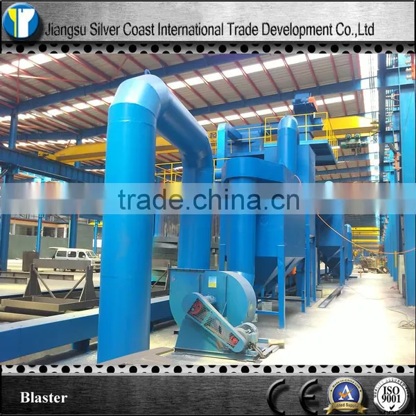 Simple Structure H Beam Sand Shot Blasting Machine photo-4