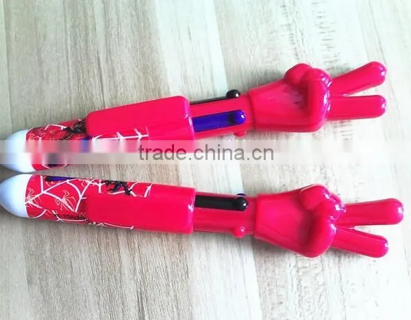 Cheap Plastic Multicolor Ball Pen for Promotion photo-2