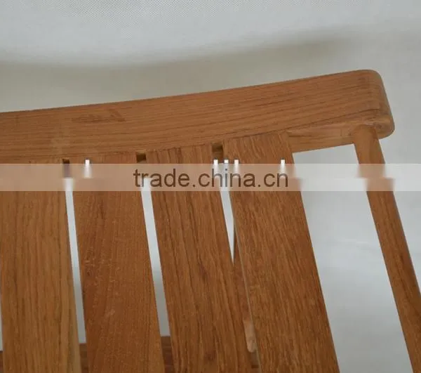 Teak Wooden Comfortable Bathroom Stool FSC Approved