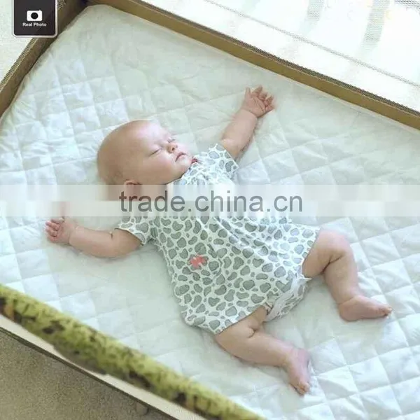 Qult Waterproof Bound Baby Pad Softtextile Baby Changing Mat photo-2