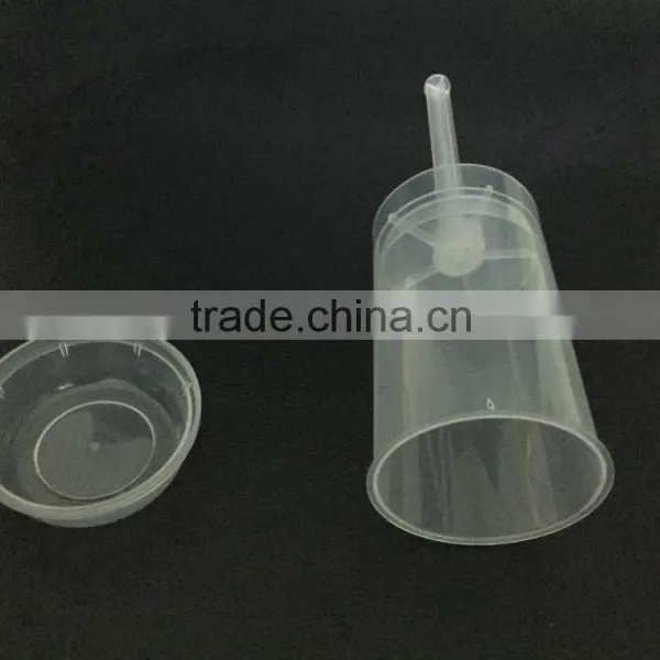 Christmas Hot Selling Round or Heart Shape PP Cake Decoration Tubes With Lid photo-3
