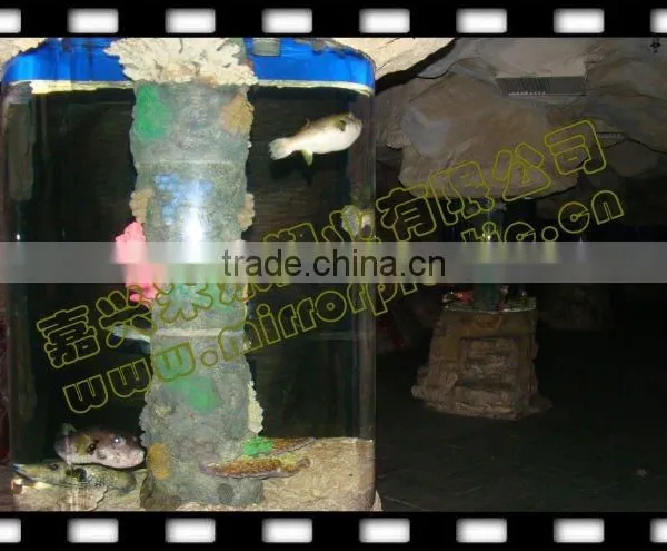Cylinder Aquarium for Zoo photo-3
