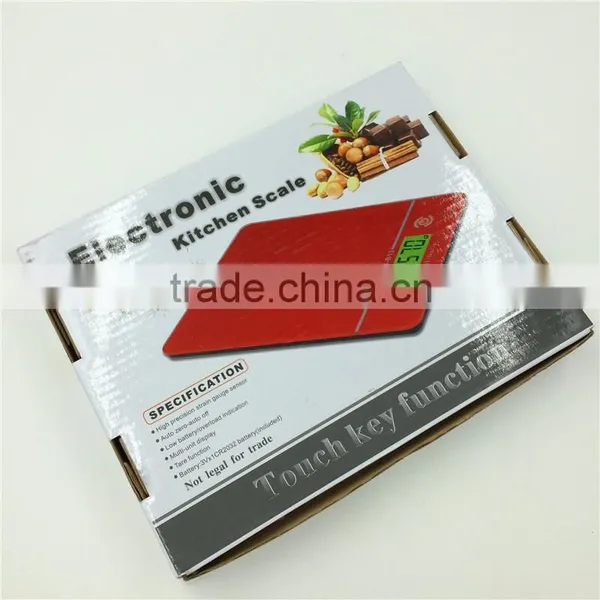 5kg/1g Touch Screen Electric Kitchen Digital Scale photo-6