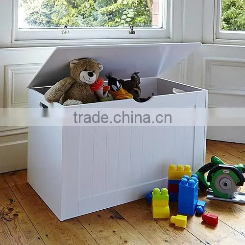 White Toy Storage Chest